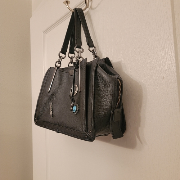 Coach Shoulder Bag with Embelishments - Picture 2 of 13